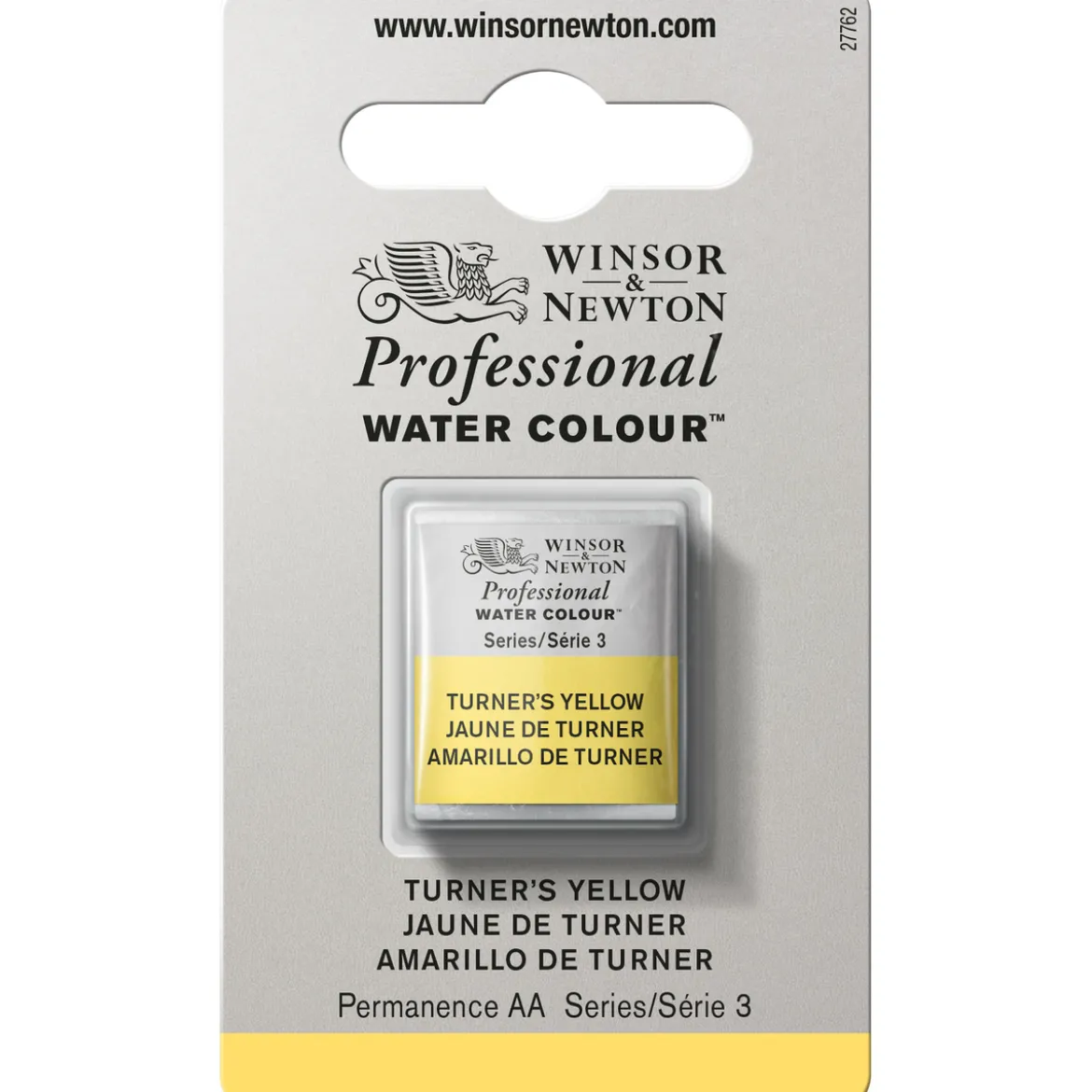 Winsor & Newton Professional akvarellfärg halvkopp Turner's Yellow 649