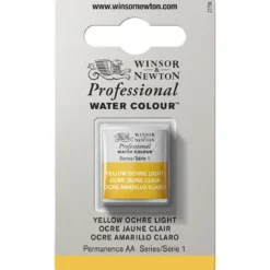 Winsor & Newton Professional akvarellfärg halvkopp Yellow Ochre Light 745