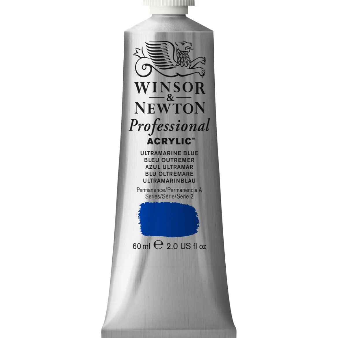 Winsor & Newton Professional akrylfärg 60 ml Ultramarine Blue 664