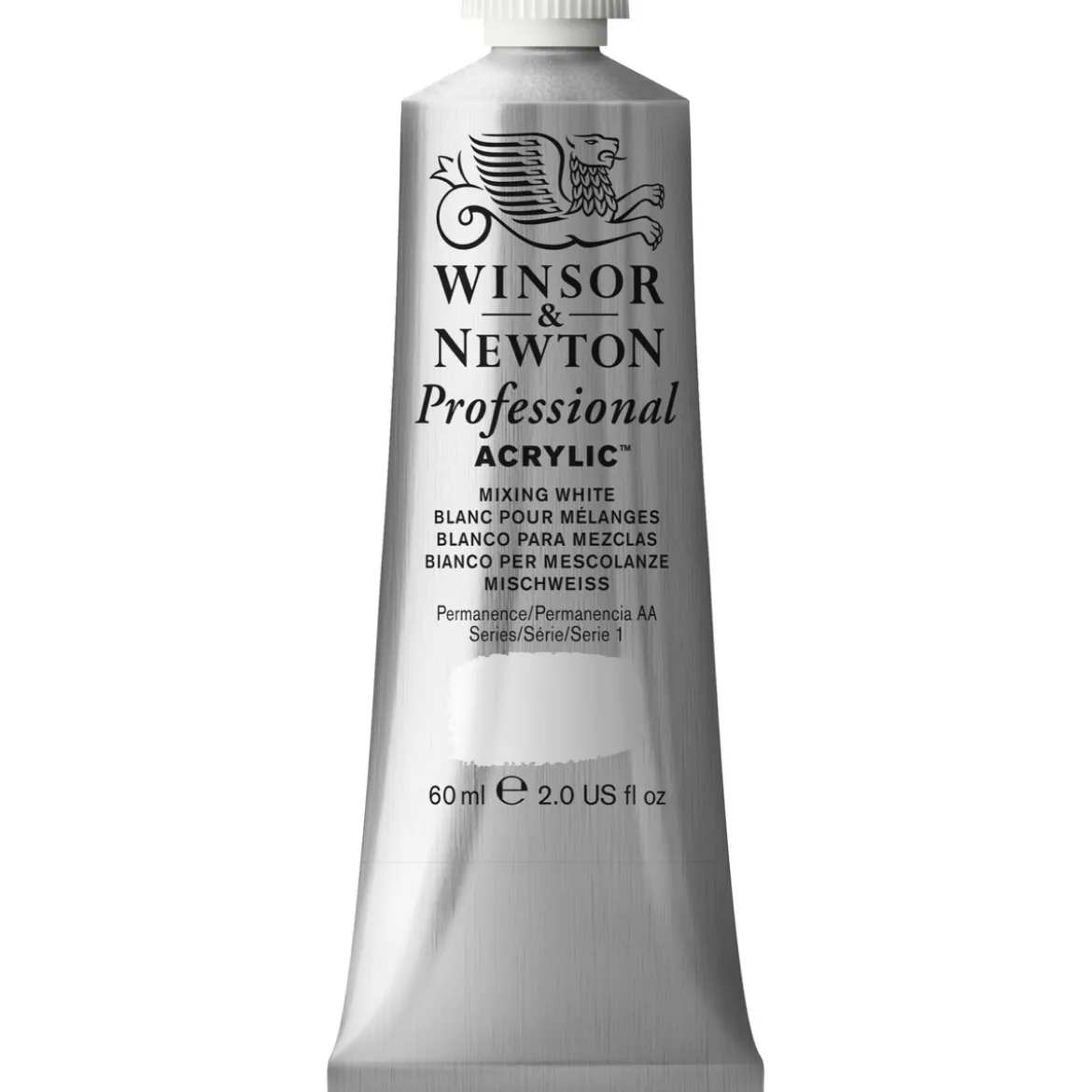 Winsor & Newton Professional akrylfärg 60 ml Mixing White 415