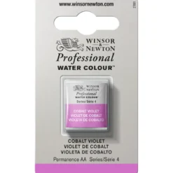 Winsor & Newton Professional akvarellfärg halvkopp Cobalt Violet 192