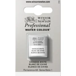 Winsor & Newton Professional akvarellfärg halvkopp Perm Chinese White 150