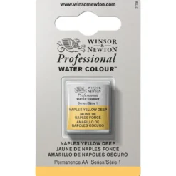 Winsor & Newton Professional akvarellfärg halvkopp Naples Yell Deep 425