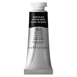 Winsor & Newton Professional akvarellfärg 14 ml Mars Black 386