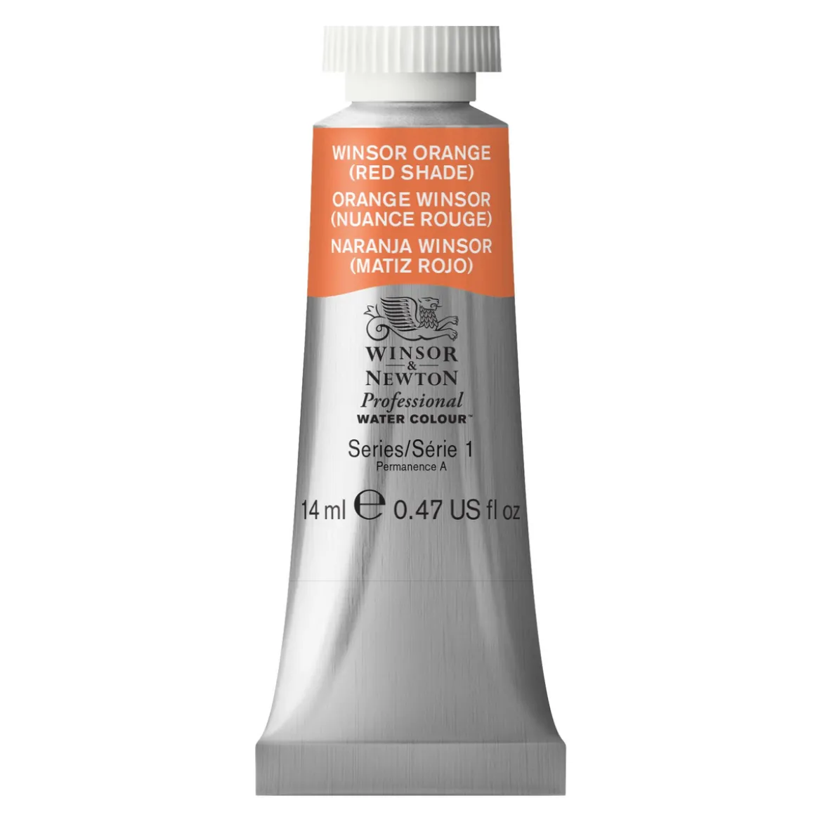 Winsor & Newton Professional akvarellfärg 14 ml Winsor Orange (red shade) 723