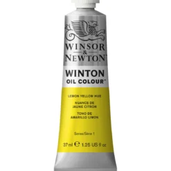 Winsor & Newton Winton oljefärg 37 ml Lemon Yellow Hue 346