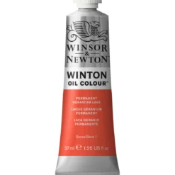 Winsor & Newton Winton oljefärg 37 ml Permanent Geranium Lake 480