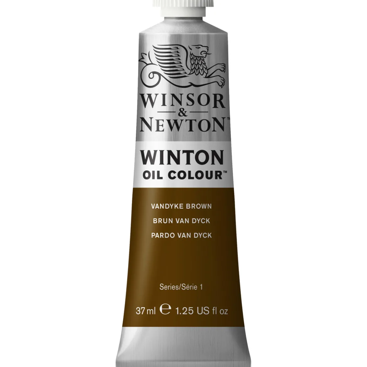 Winsor & Newton Winton oljefärg 37 ml Vandyke Brown 676