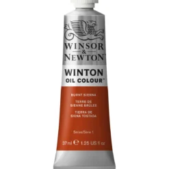 Winsor & Newton Winton oljefärg 37 ml Burnt Sienna 074