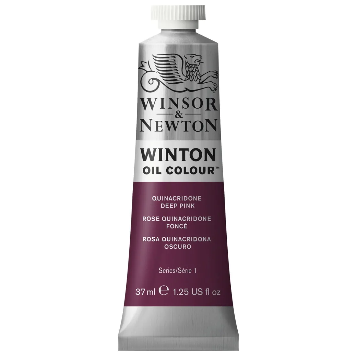 Winsor & Newton Winton oljefärg 37 ml Quinacridona Deep Pink 250