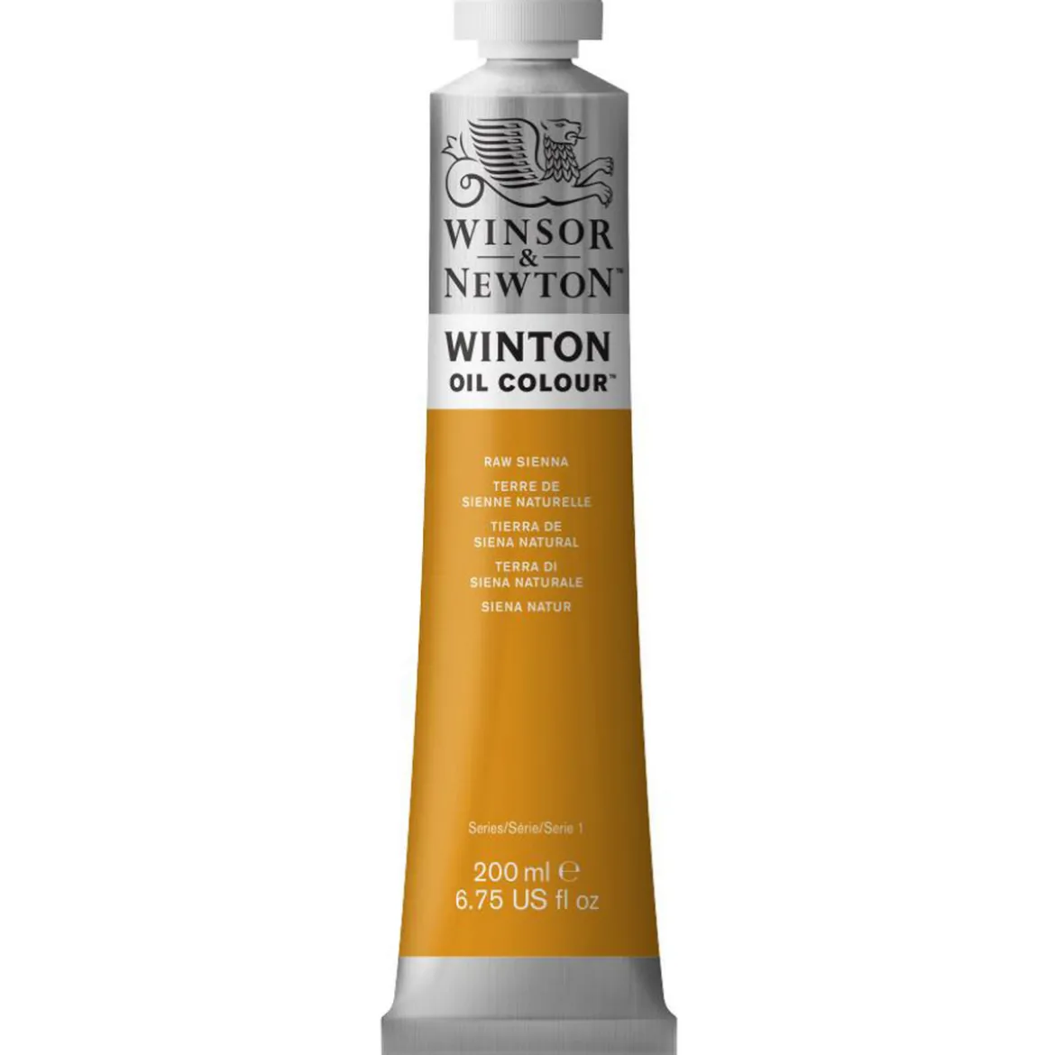 Winsor & Newton Winton oljefärg 200 ml Raw Sienna 552