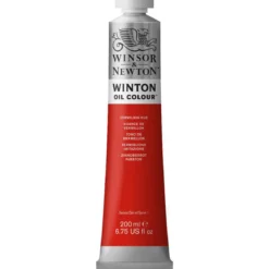 Winsor & Newton Winton oljefärg 200 ml Vermillion Hue 682