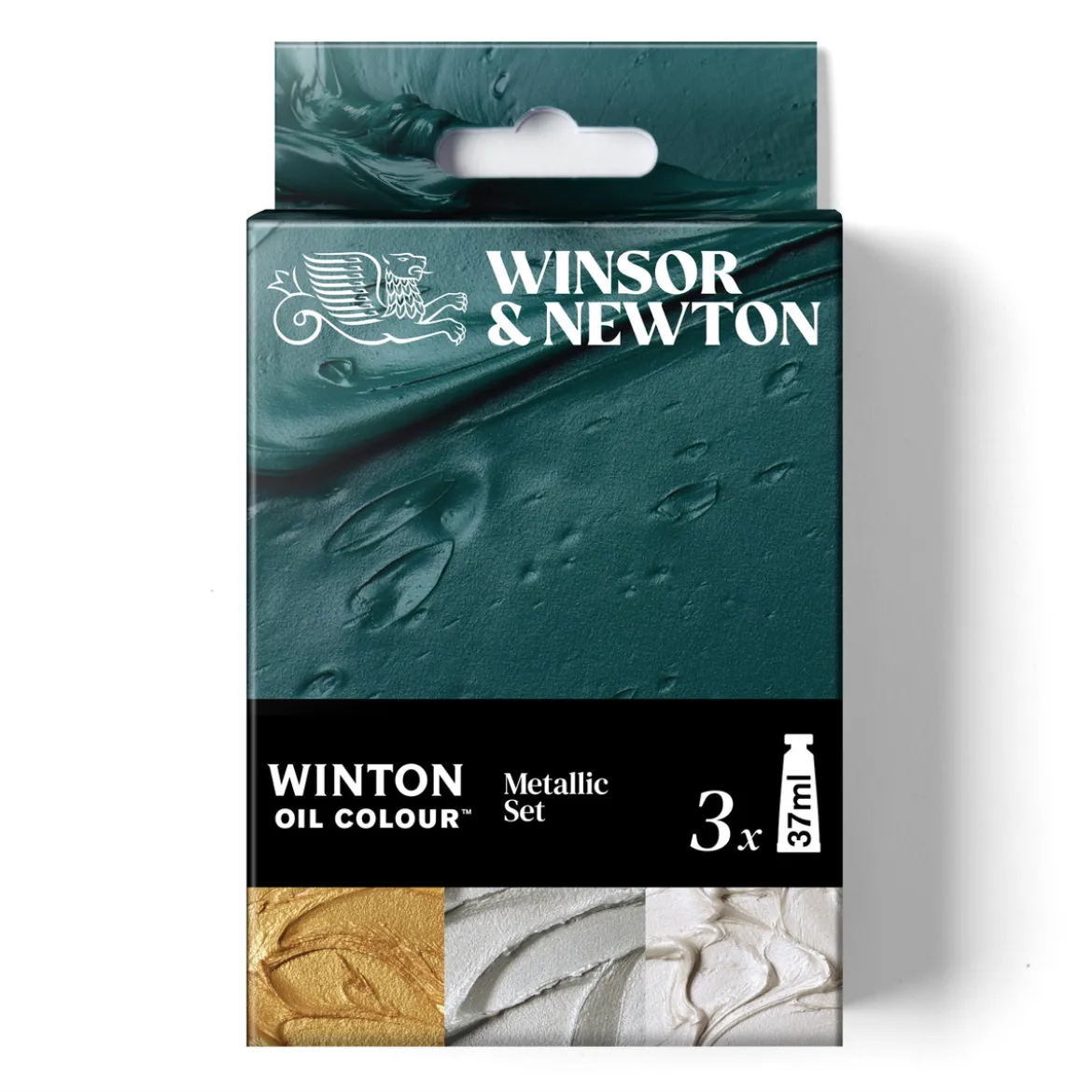Winsor & Newton Winton oljefärg 3×37 ml – Metallic Set