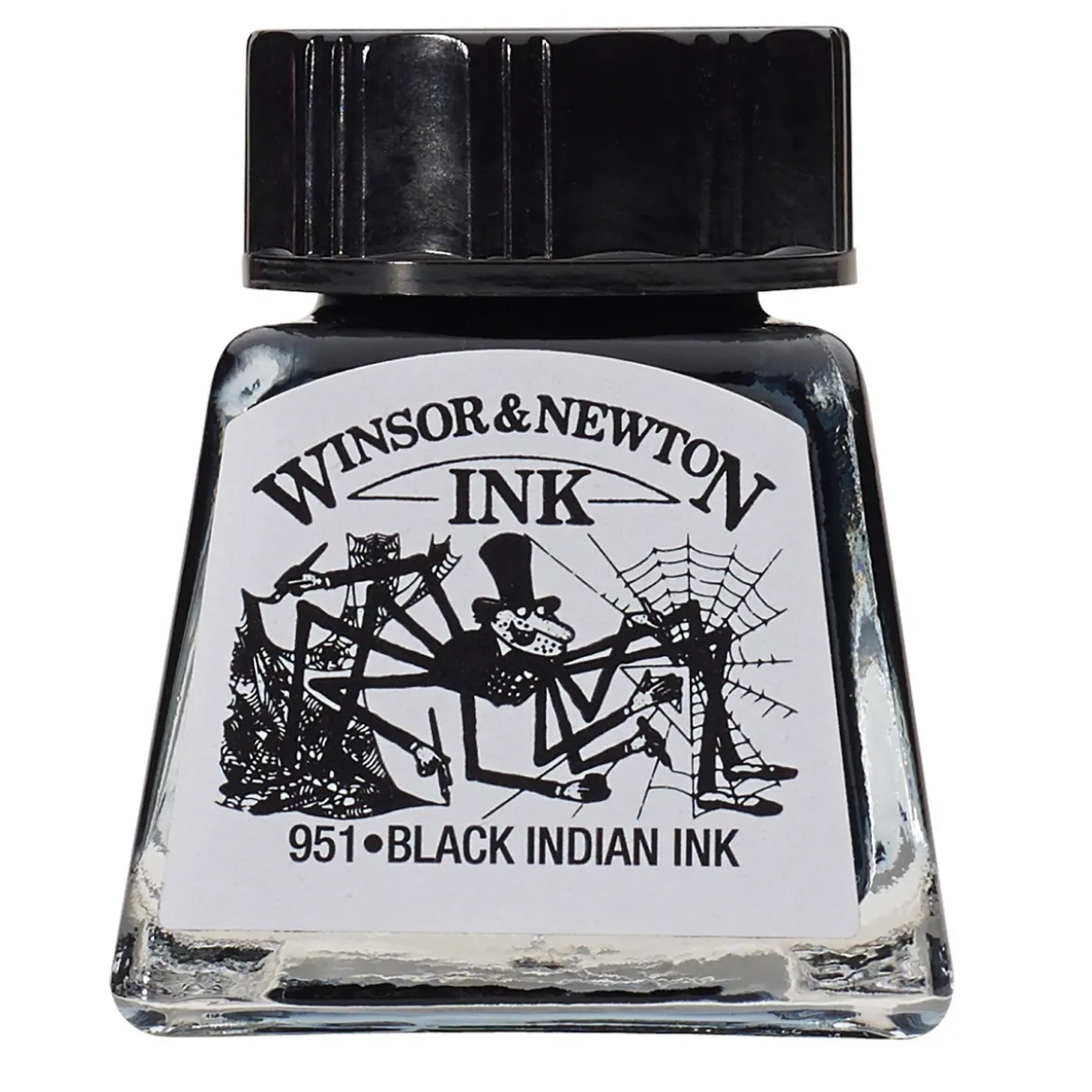 W&N Drawing Ink Black Ind 14ml