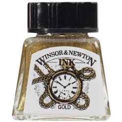 W&N Drawing Ink Gold 14ml