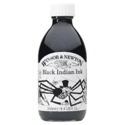 W&N Draw. Ink Black Ind 250ml